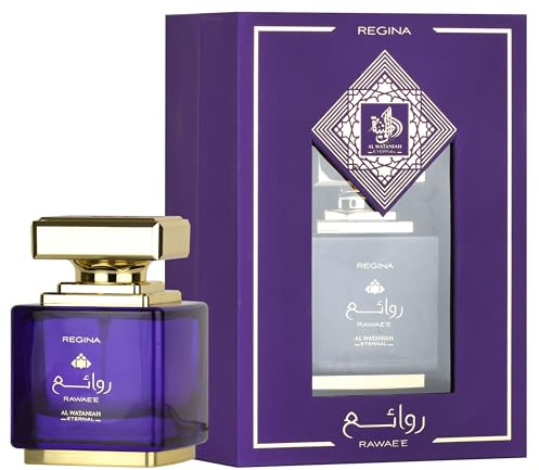AL WATANIAH Rawaee Regina - Luxuriöses Damenparfüm, Eau de Parfum 100 ml, blumige und raffinierte Duftnote.