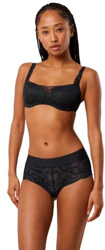 Triumph Body Make-up Illusion Lace Balconette, Sujetador Mujer, Negro (Black), 90C