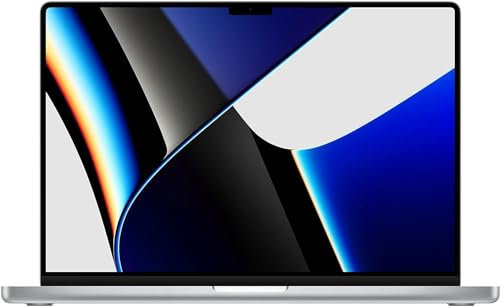 2021 Apple MacBook Pro mit Apple M1 Pro Chip (14 Zoll, 16GB RAM, 1TB SSD Kapazität) (AZERTY France) Silber (Generalüberholt)