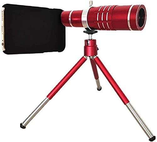 18X Monokular-Teleskop, Teleobjektiv, HD-Monokular-Teleskop mit Handy-Adapterhalterung und Stativ für Camping, Vogelbeobachtung, Outdoor, Klettern, Jagd