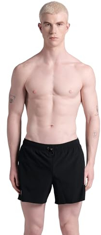 ARENA Men's Evo Beach Short Solid Swim Trunks Herren, Schwarz, L