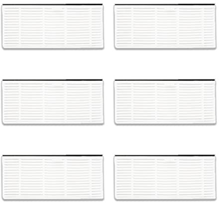 PVUVTNAHW Pennello laterale principale Filtro MOP POLSO POLTUTO POLTUTO for ASPATUMO ROBOT Compatibile for Lydsto R1 Aspirapolvere Accessori Sostituzione(6 HEPA)
