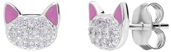 Lucardi - Kinder - Ohrringe - 925 Silber - Silberfarbig - Nickelfrei