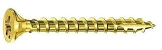 Vis rocket vybac pozidriv tête fraisée 5X70mm, 100 pièces.