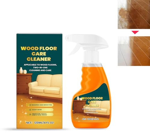 5 in 1 Bodenreiniger,Floor Cleaner,Powerful Decontamination Cleaner,DualAction-Fleckenentferner Und Geruchsiminator,Hartholzbodenpolitur und Restaurator für Böden, Fliesen, Badezimmer, Küchen