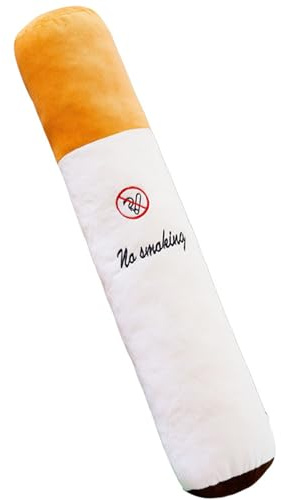 BEAHING Zigarettenkissen, 20 Zoll zylindrisches Kissen, mit Baumwolle gefüllter Langer Plüsch, kreative und einzigartige Kissen, für Zuhause, Hotel, Party, zylindrisch