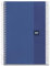 Miquelrius - Registerbuch, 100 Blatt, 70 g/m², 5-mm-Karierung, Adressbuch, Notizbuch mit alphabetischem Register, Kartonumschlag laminiert, Format 152 x 210 mm, A-Z Telefonbuch, Farbe Blau