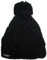 Eisbär Mütze Antonia, schwarz, One Size