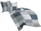 Bierbaum Bettwäsche 6520, Satin Basic, Designed in Germany, silber 13, 155x220 + 80x80 cm, Komfortgröße