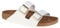 Birkenstock Classic Unisex Arizona Birko-Flor Slides, White, 39 EU