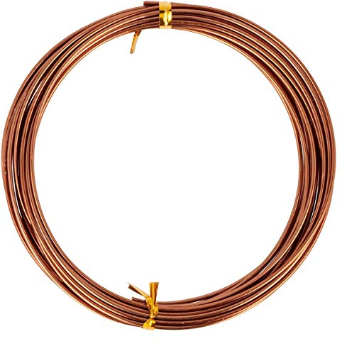 Artemio Aluminiumdraht x 5 m, Bronze, 1,5 mm x 5 m