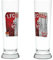 1. FC Köln Weizenglas - Rut & Wiess - Glas 2er Set Bierglas Weizenbierglas - Plus Lesezeichen I love Köln