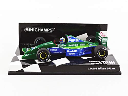 Minichamps- Miniatur Auto aus der Kollektion, 410910332, Grün/Blau