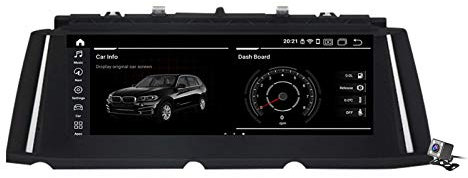 10,25/12,3 Pouces Écran Tactile Qualcomm Android 10 GPS Voiture Stéréo Radio pour BMW 7 Series F01/F02 2009-2015 Construit en Carplay Supports DSP GPS CD DVD SWC Car Radio Multimedia,N600,NBT