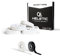 HELETIC Fingertape 4er Set Sporttape 1,5cm x 10m Athlete Edition - Tape mit extra starker Klebkraft, leicht abreißbar & wasserabweisend (weiß)