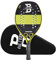 Graphit Carbon Beach Tennisschläger Paddelschläger Paddelschläger 22 mm leicht mit Coverbag Gelb