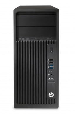 PC Torre HP Workstation Z240 MT Intel i7-6700 RAM 64GB SSD 120GB Windows 10 WiFi (Reacondicionado)