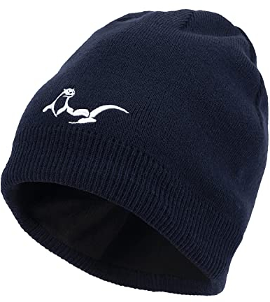 OTTERSHELL wasserdichte Beanies, Winddichte Senior Lässige Beanie-Mütze für Angeln Trekking Wandern Laufen Outdoor Aktivitäten (DE/NL/SE/PL, Alphanumerisch, Einheitsgröße, Blau)
