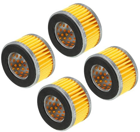 PATIKIL Replacement Compressor Air Filter Element, 4 Pack Intake Paper Filter for Air Compressors