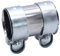YUCHENSHLP 55 x 95mm Car Exhaust Pipe Sleeve Connector Clamp Compatible with Audi VW Seat Skoda 1K0253141M Vehicle Replacement Parts
