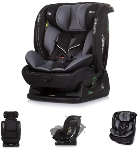 Chipolino Kindersitz i-Size Aviato (40-150 cm) Gruppe 0/1/2/3, verstellbar dunkelgrau