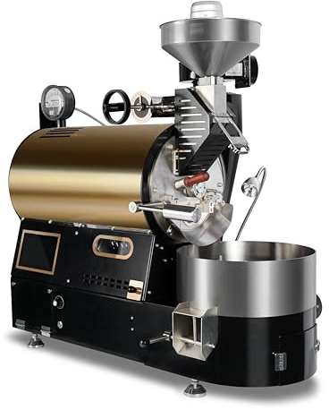 Automatic Coffee Roaster Green Beans Gas Heating Roast Machine