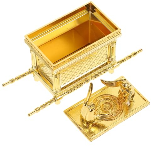 Amosfun Antikes Ornament Christliches Heimbüro Kirche Zinklegierung Handwerk Arche