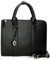 Pepe Jeans Elia Bagaglio- Borsa messenger donna, Nero, Taglia unica, Borsa per computer portatile