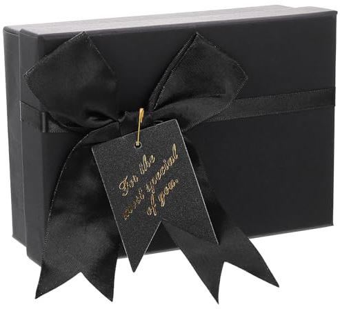 VICASKY Hochzeit Geschenkbox Süßigkeiten Box mit Schleife Papprbox für Süßigkeiten Geschenke und Kekse für Hochzeitsfeiern und Partydekorationen