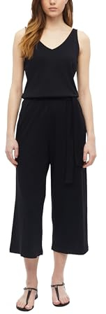 s.Oliver Damen Overall – Regular Fit, V-Ausschnitt, Interlockjersey