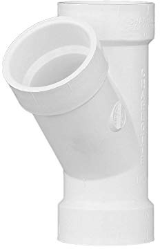 CHARLOTTE PIPE 1 1/2 DWV WYE DWV (Drain, Waste and Vent) (1 Unit Piece)