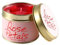 Lily Flame Scented Candle In Tin with Lid - Rose Petals / Pink