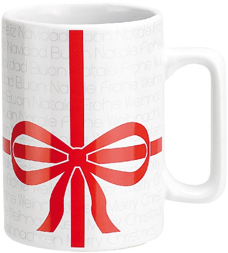 infactory Tasse Musicale de Noël We Wish You à Merry Christmas