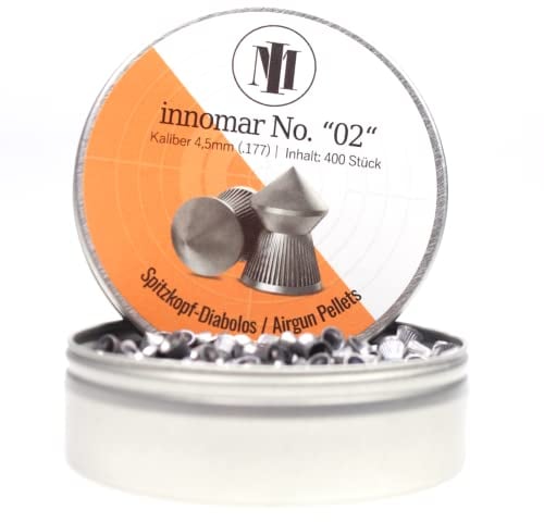 InnoMar No. 02 Spitzkopf-Diabolos im Kal. 4,5mm - 400 STK
