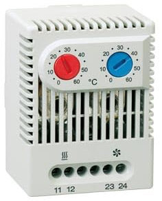 Siemens sivacon S4 – Thermostat double ZR011 Contact ouverture fermeture + 20 + 80