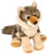 Wild Republic 10842 10852 Plüsch Wolf, Cuddlekins Kuscheltier, Plüschtier, 20 cm