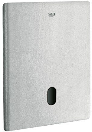 Grohe Tectron Skate WC - Betätigungsplatte Elektronik für WC-Druckspüler, Edelstahl 38393SD1 Infrarot-Sensor