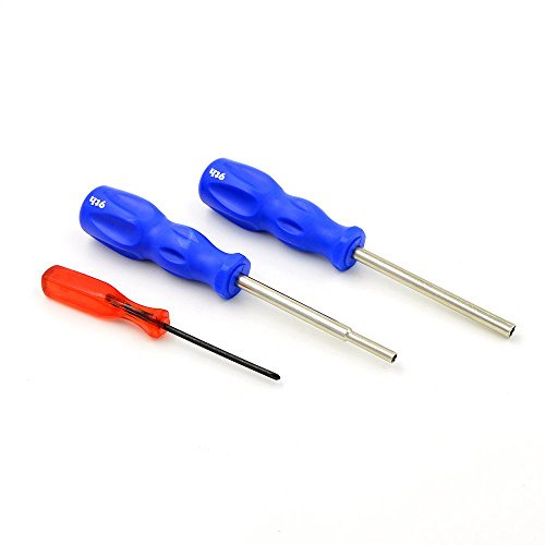 3,8 mm + 4,5 mm + trigram triwing seguridad Nintendo Destornillador NES Screwdriver Bit Set de destornilladores de acero herramienta de reparación abierto para Nintendo NES SNES N64 Game Boy