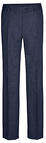 GREIFF Größe 48 Corporate Wear Modern Damen Hose Regular Fit Marine Pinpoint Modell 1356