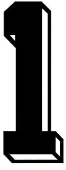 Números para planchar por transferencia de calor en camisetas deportivas