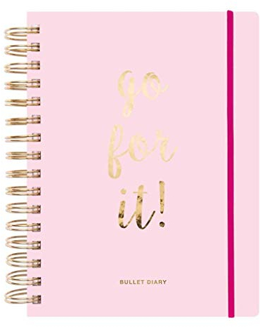 Bullet Diary, Spiralbindung, Gestaltet