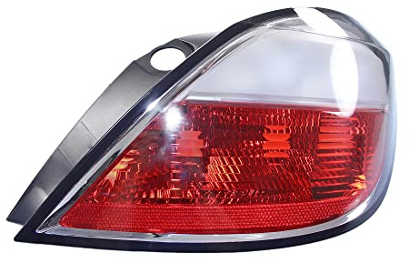 BESTPRICE 1x Heckleuchte rechts rot Blinker weiß ohne Lampenträger Kompatibel mit OPEL ASTRA H (A04)