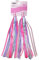VOSAREA Ein Paar Fahrradlenker Streamer - Kinder Fahrrad Bogen Design Streamer - Einfache Befestigung an Cycle Lenkern (Rosa und Lila)
