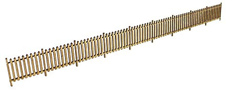 War World Scenics Spur 00 1mm MDF Latten Zäune x8 (Ca. 1,2m lang) - Modellbahn Modellbau Modell Diorama