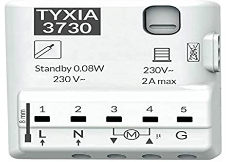Delta Dore Récepteur Filaire Tyxia 3730 - Centralisation de Volets Roulants - 6351430