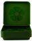 Home Garden Ornaments Set of 10 Square Plastic Plant Pot Saucers Extra Large Drip Trays Flower Indoor Outdoor Garden Planter Tray (19.5 cm x 19.5 cm, Green)