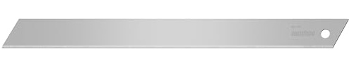 MARTOR 10x Spezialklinge 19,1 mm, 210 mm lang, Doppel-Facette, Stahl | Im Spender, beidseitig geschliffen, 2-fach, Cuttermesser & Sicherheitsmesser, No. 779.40