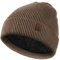 Wmcaps Beanie Mütze, Herren Winter Warme Unisex Wintermütze Strickmütze Dehnbare Weiche Wollmütze mit Bündchen und Dickem Warmem Futter Geschenk für Freundin männer Frauen (Braun)