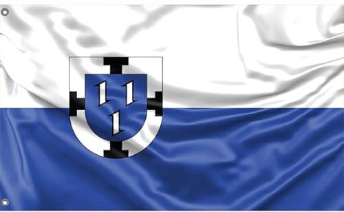 Bottrop, Flagge Nordrhein-Westfalen | Einzigartiger Designdruck | Hergestellt in EU