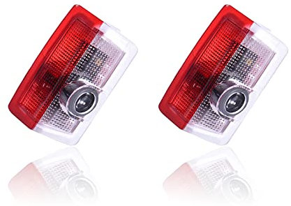 YEKUYEKU 2 Pieces Car Door Lights, Door Projector, Car Door Logo Lights, Led Welcome Door Projectors for A B C E Class/m/ml/gl/gla/glc/gls/amg Series for B